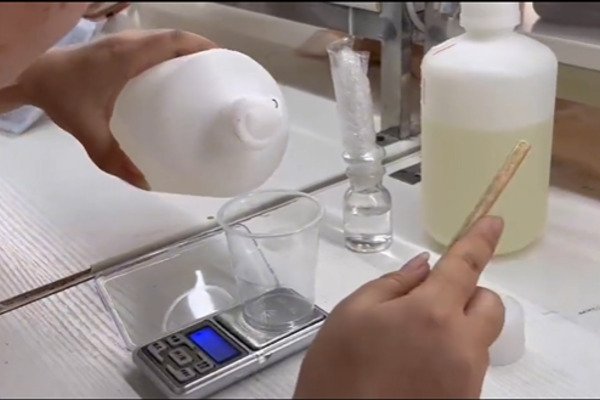 Timeline of medical wig production stages