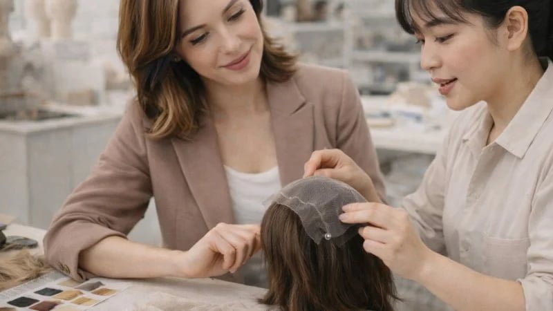 Private label packaging and brand customization for wig brands